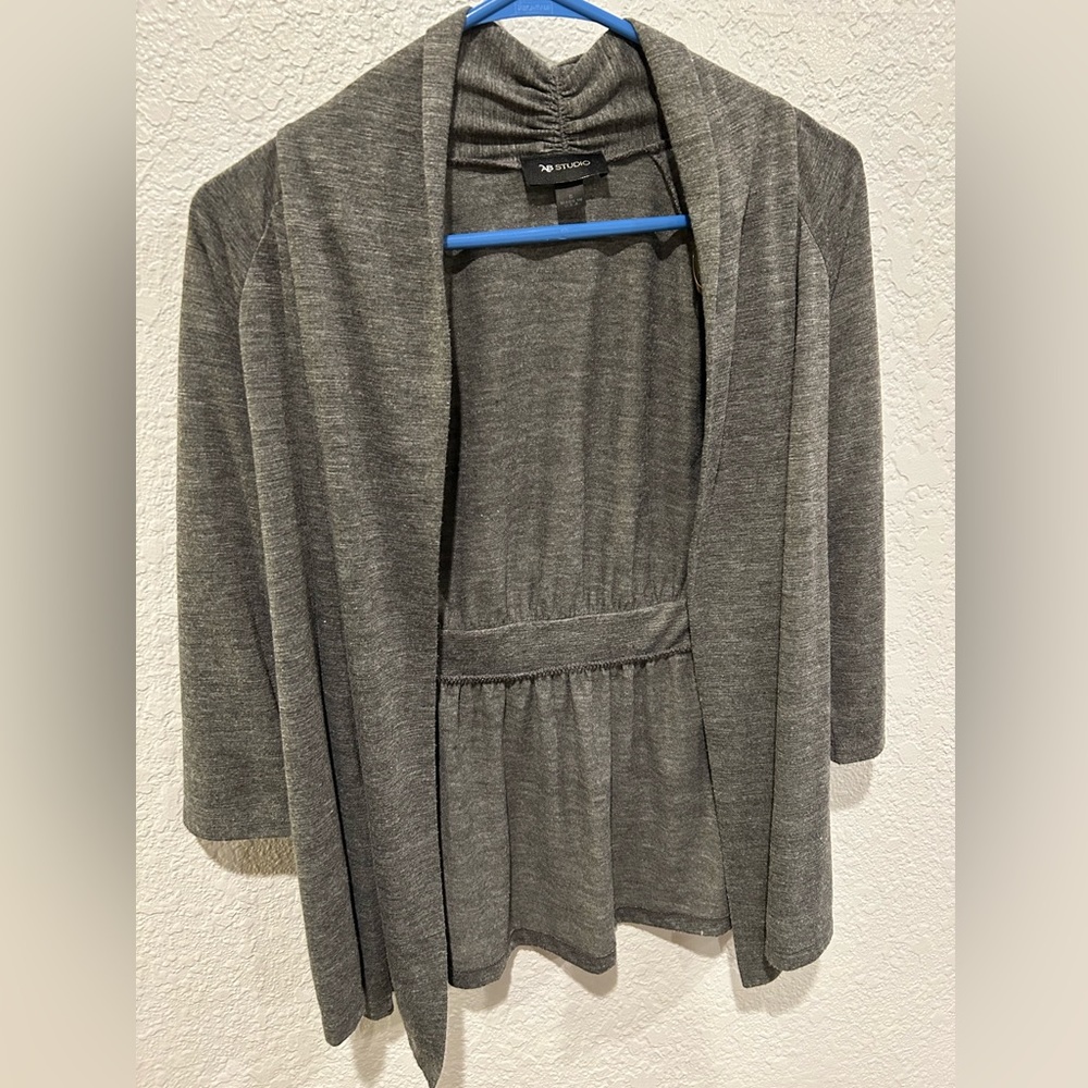 Gray Cardigan